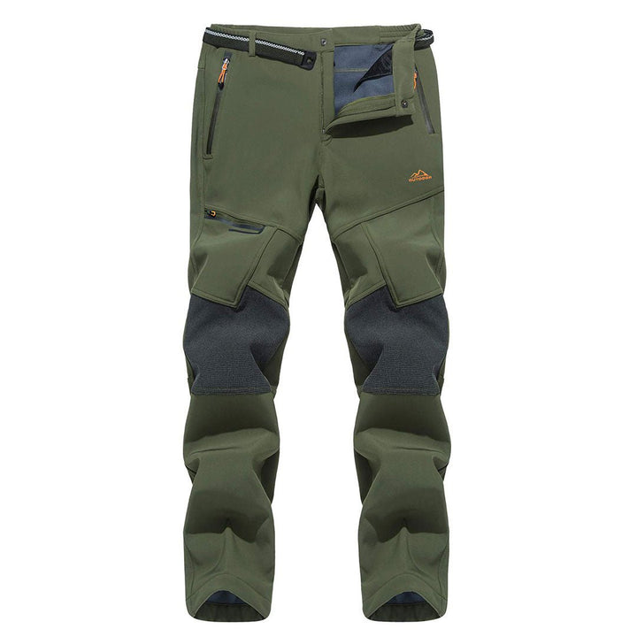 Men's Nylon Ripstop Hiking Trousers Tactical Work Pants