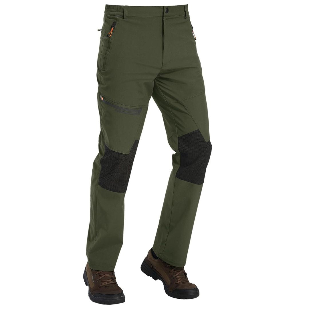 Men's Nylon Ripstop Hiking Trousers Tactical Work Pants