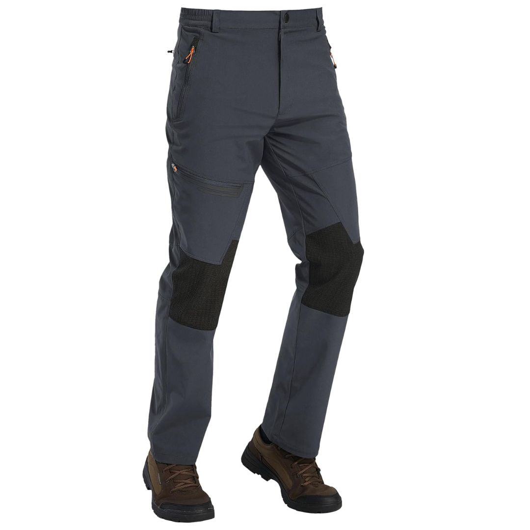 Men's Nylon Ripstop Hiking Trousers Tactical Work Pants