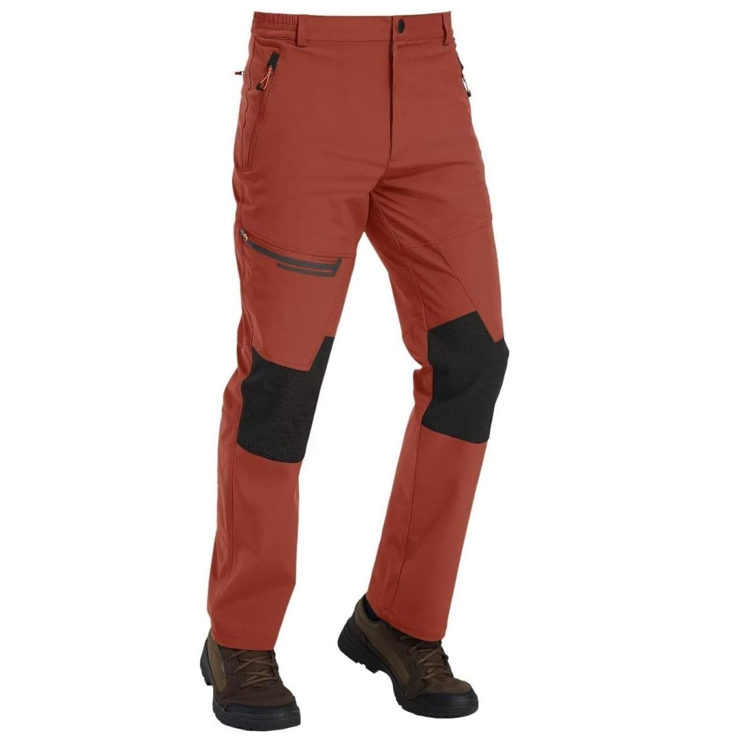 Men's Nylon Ripstop Hiking Trousers Tactical Work Pants