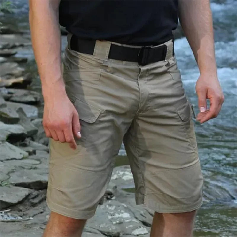 Men's Tactical Nylon Ripstop Cargo Shorts
