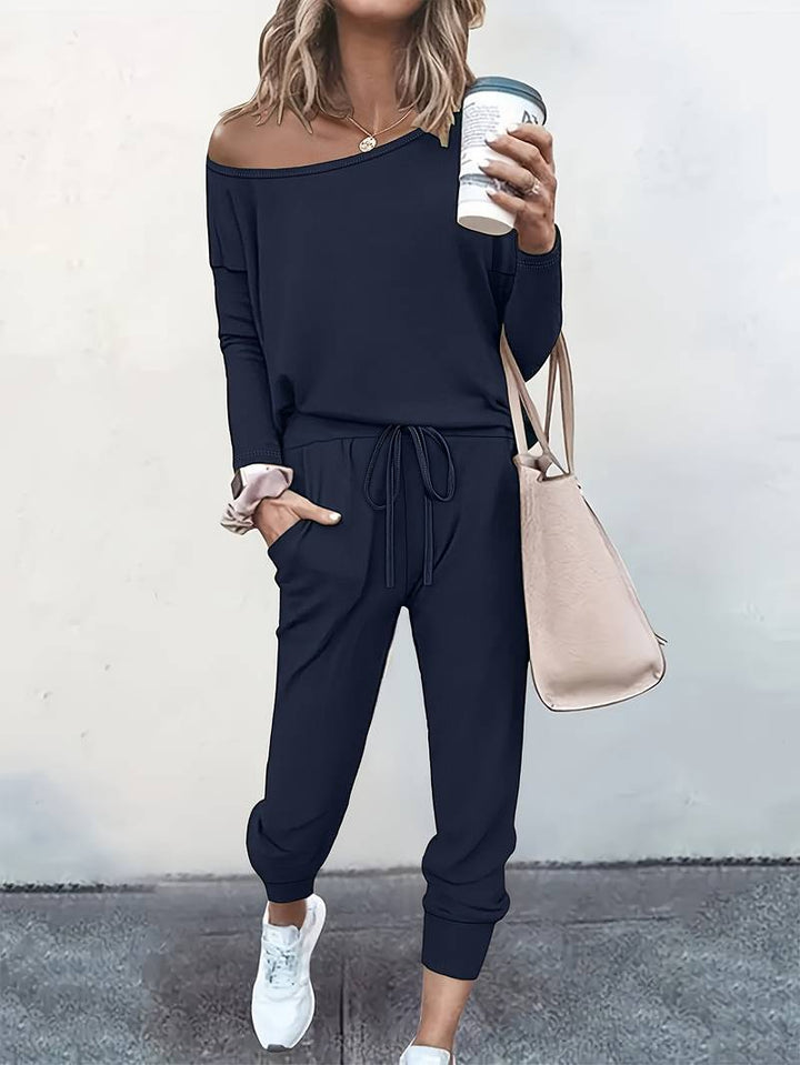 Women's Fleece Loungewear Set Two Piece Tracksuit Co ord Set