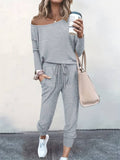 Women's Fleece Loungewear Set Two Piece Tracksuit Co ord Set