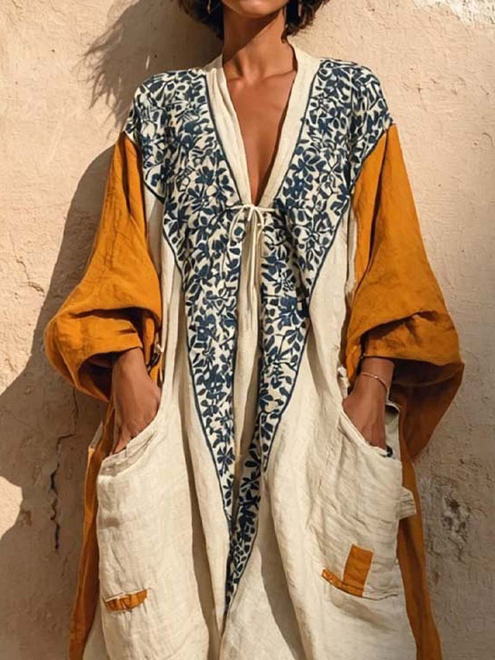 Women's Linen Kaftan Harem Jumpsuit Boho Loose Fit Romper