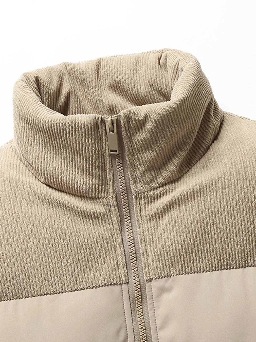 Men's Quilted Fleece-Lined Puffer Jacket