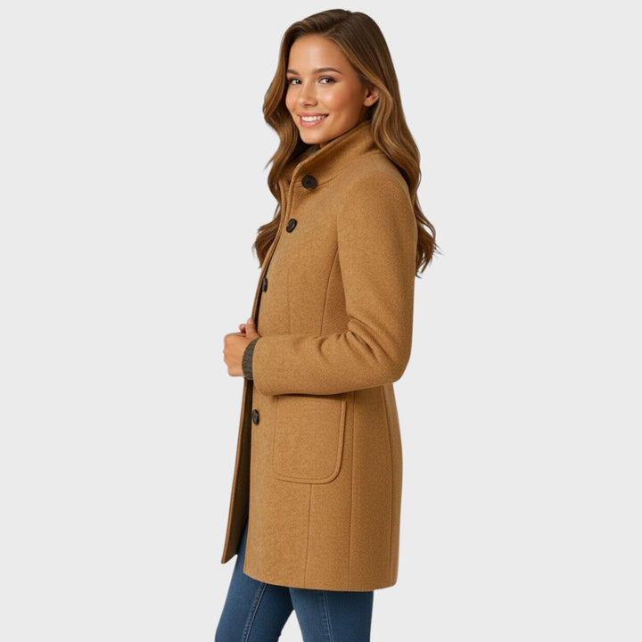 Women's Wool Coat Long Jacket Outerwear