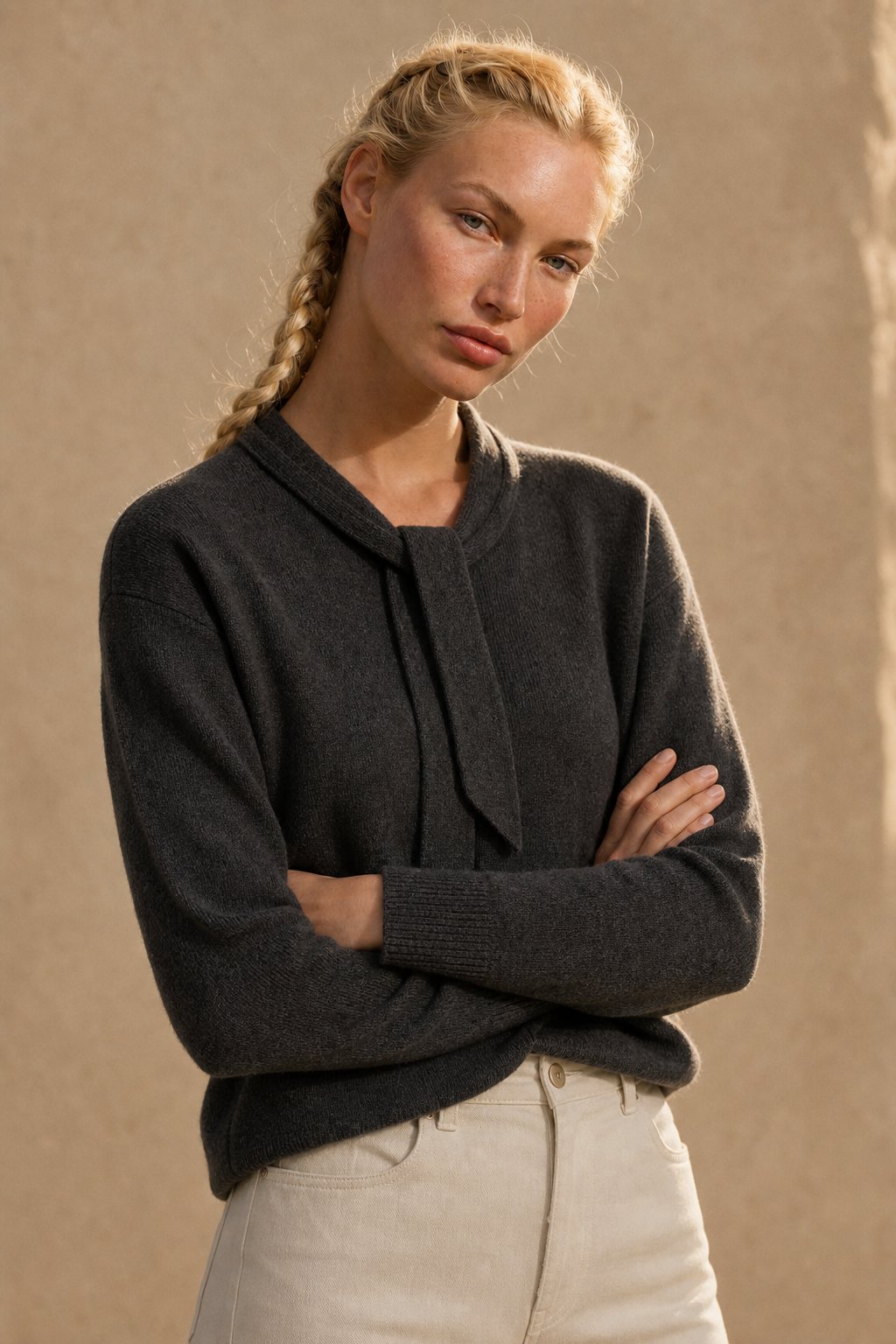 Women's Merino Wool Knit Button Up Cardigan Sweater