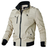 Men's Fleece Bomber Jacket Military Windbreaker Tactical Coat