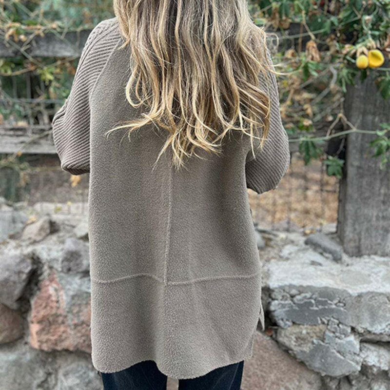 Women’s Wool-Blend Double-Breasted Lapel Coat