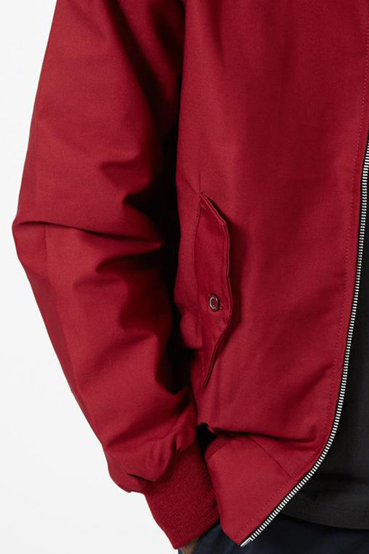 Harrington Bomber Jacket Men's Fleece Casual Zip Up Outerwear