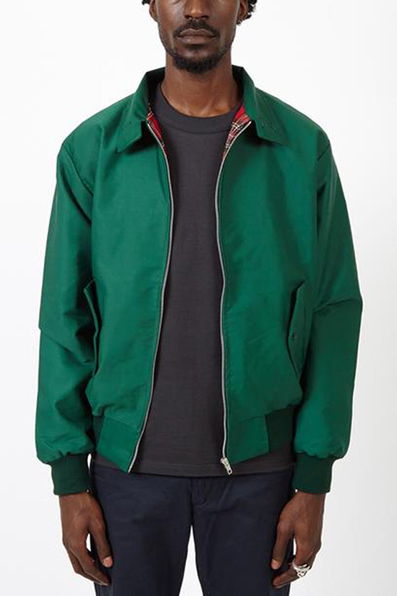 Harrington Bomber Jacket Men's Fleece Casual Zip Up Outerwear