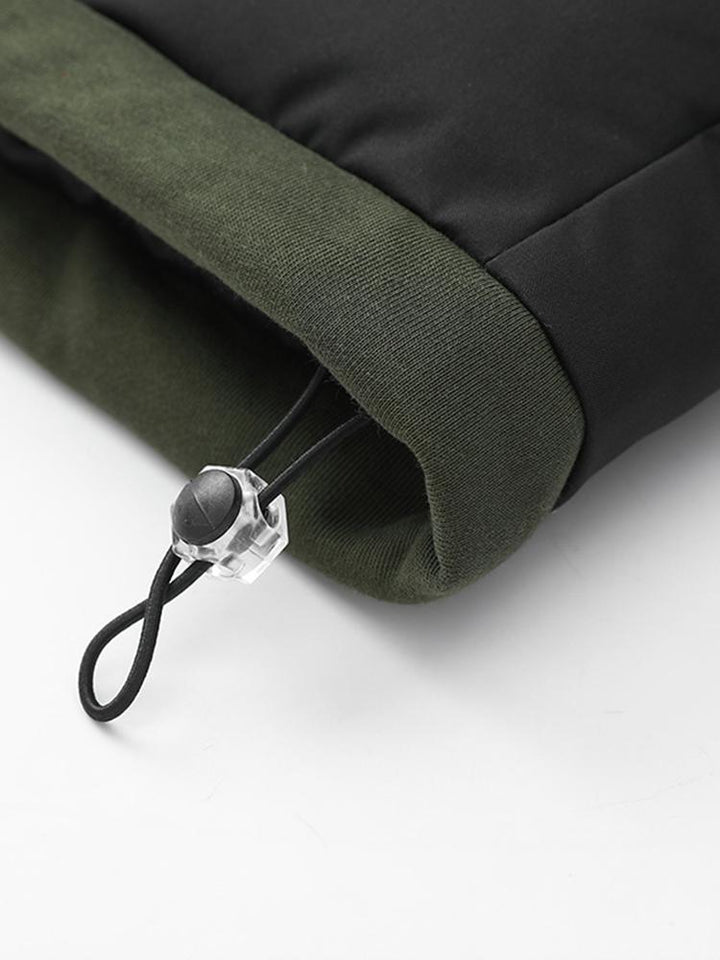 Veste matelassée pour homme avec capuche, manteau isolant pour l'extérieur