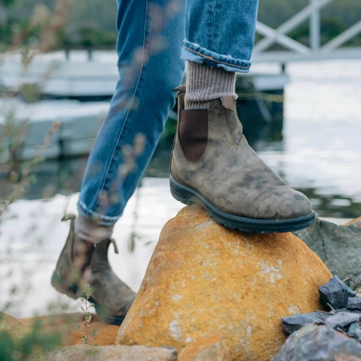 Women's Waterproof Leather Chelsea Ankle Boots