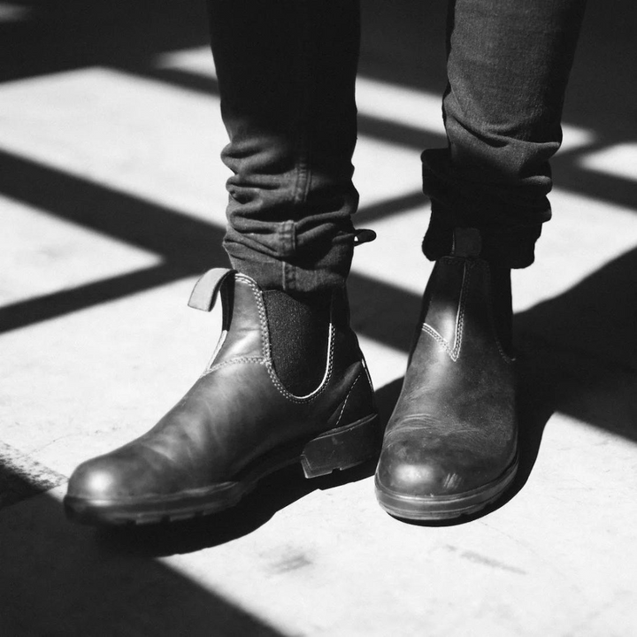 Women's Waterproof Leather Chelsea Ankle Boots