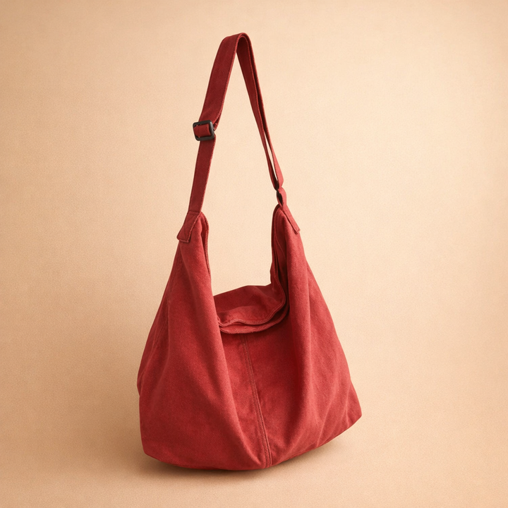 Women's Fleece Slouchy Large Tote Bag