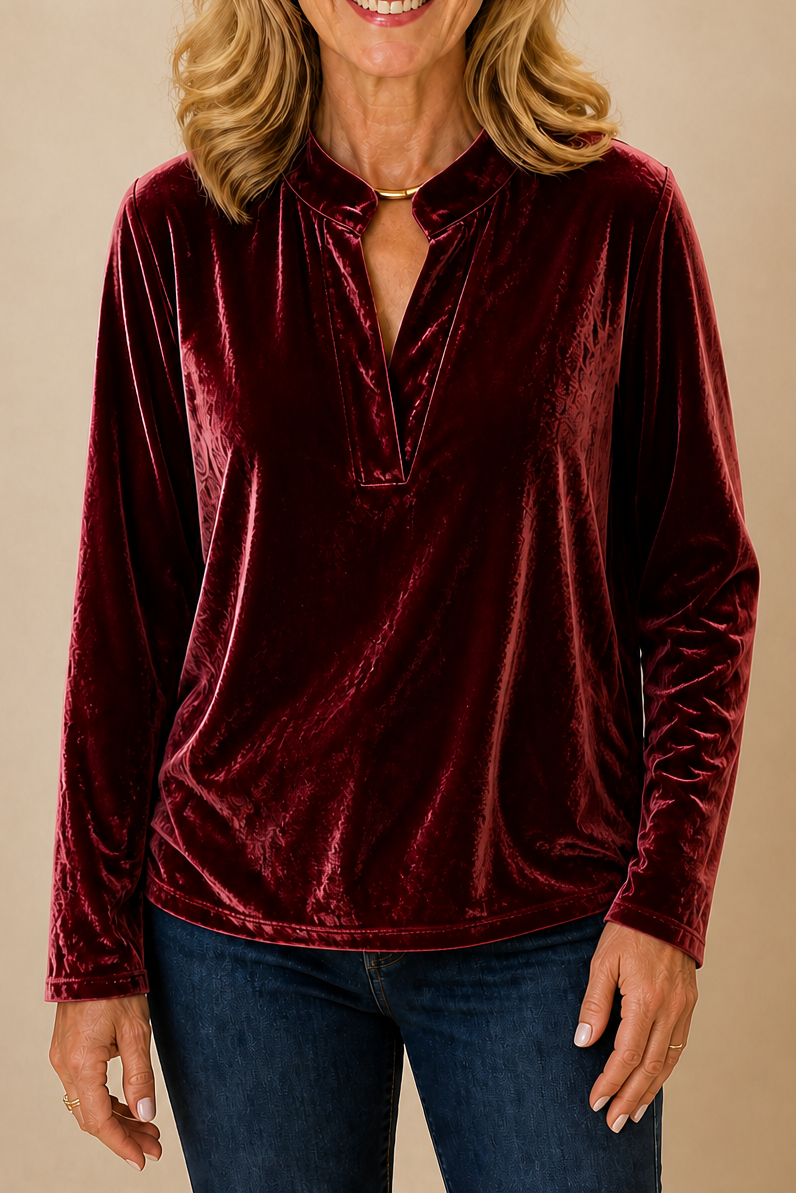 Hauts décontractés pour femmes, sweat-shirt en velours à manches longues