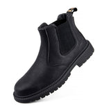 Chelsea Boots Leather Men's Waterproof Casual Ankle Shoes