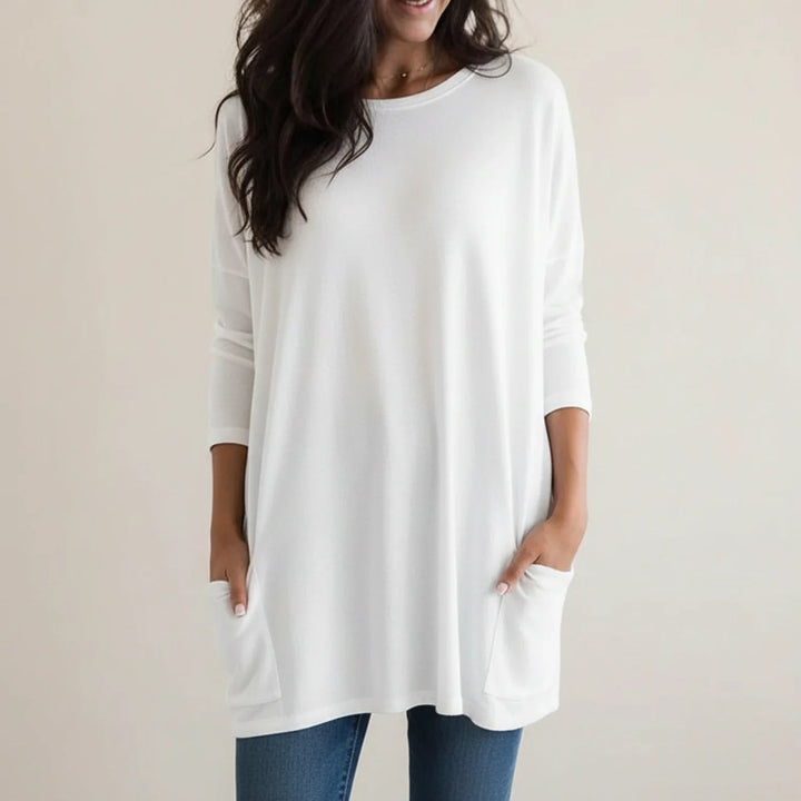Women's Knit Sweater Oversized Longline Pullover Tunic Jumper