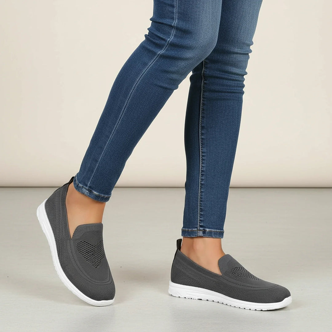 Women's Knit Slip On Sneakers Shoes
