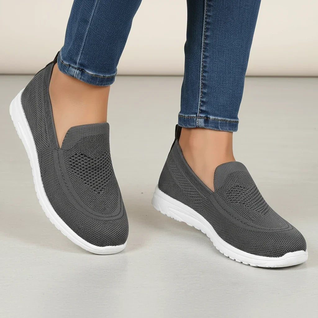 Women's Knit Slip On Sneakers Shoes