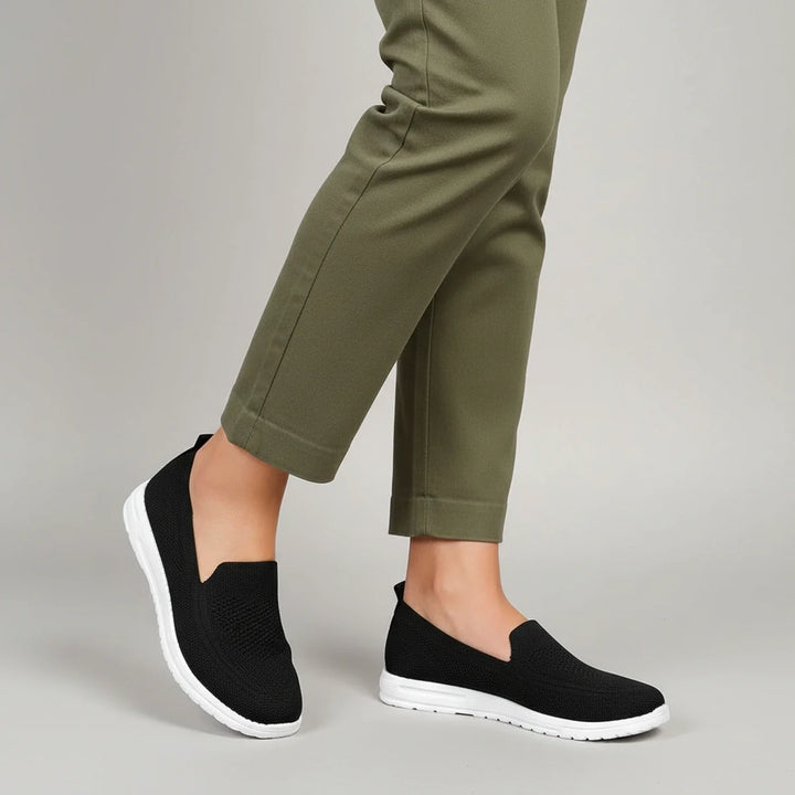 Women's Knit Slip On Sneakers Shoes