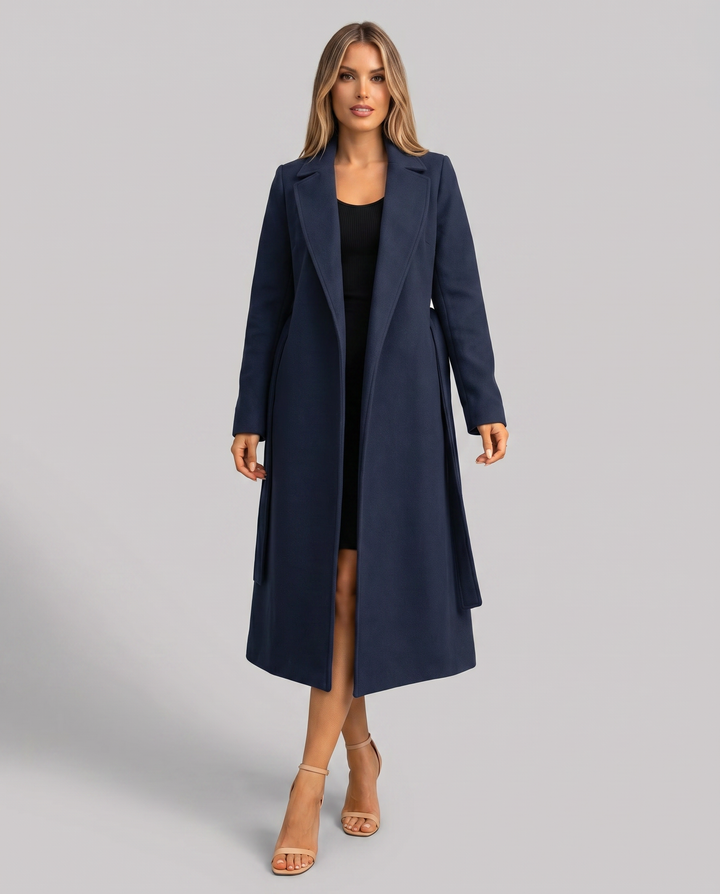 Women's Wool Long Trench Coat Overcoat