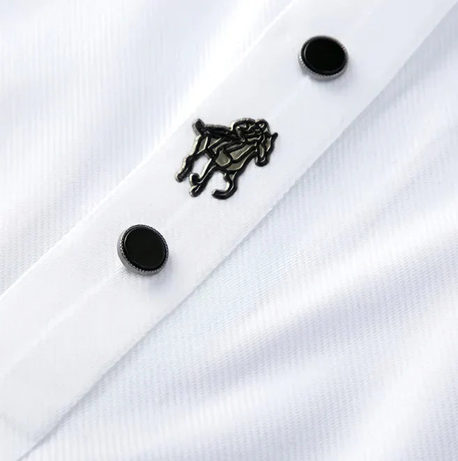 Men's Muscle Fit Polo Shirt Spandex Performance Athletic Top