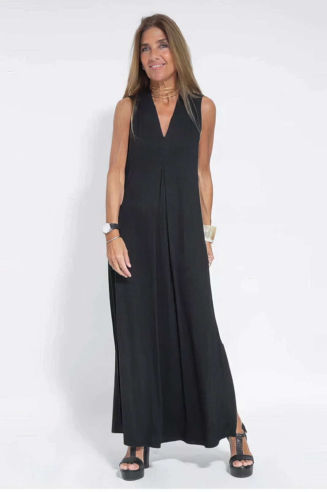 Women's Knit Blend Dress & Long Cardigan 2-Piece Set