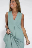 Women's Knit Blend Dress & Long Cardigan 2-Piece Set
