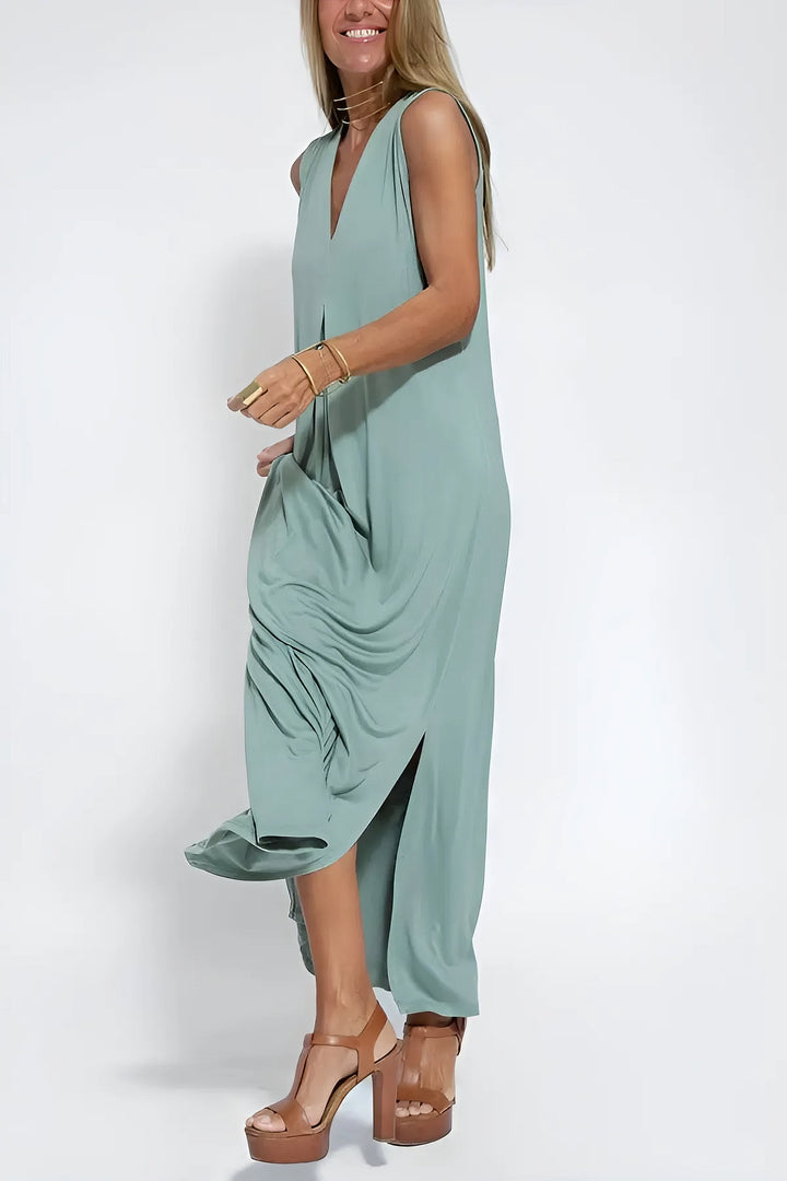 Women's Knit Blend Dress & Long Cardigan 2-Piece Set